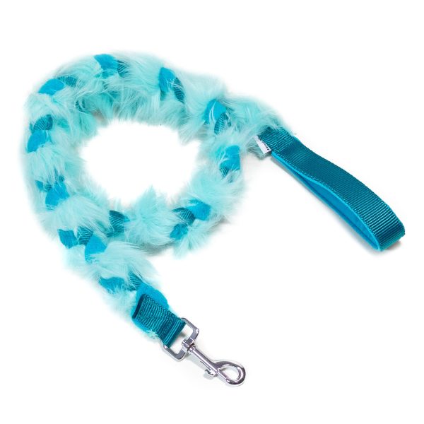 Agility leash with faux fur - Bild 2
