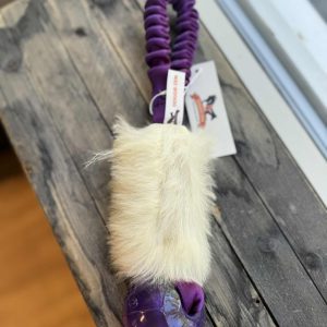 Elastisk fickkampis fårskinn med KONG Squeezz
